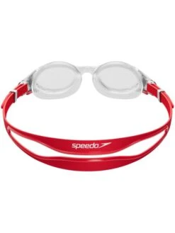 Speedo Biofuse 2.0 Goggles - Clear/Fed Red/Silver -Aqua Fit Wear 00233214515 2