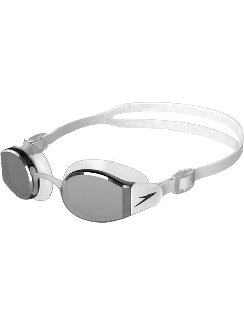 Speedo Mariner Pro Goggles - Chrome Mirror/White/Clear 4 Speedo Mariner Pro Goggles - Chrome Mirror/White/Clear - Image 2