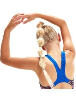 Speedo Splashback One Piece - Blue Flame/Boost Orange -Aqua Fit Wear 00262614740 4