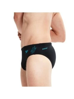 Speedo 7cm Splice Briefs - Hyperboom Black/Bolt 13 Speedo 7cm Splice Briefs - Hyperboom Black/Bolt -Aqua Fit Wear 00301715147 4