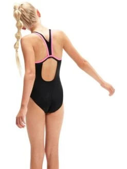 Speedo Flyback One Piece - Boom Logo/Taffy Pink 12 Speedo Flyback One Piece - Boom Logo/Taffy Pink -Aqua Fit Wear 00304115168 3