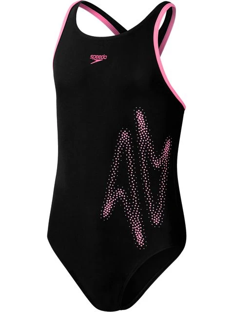 Speedo Flyback One Piece - Boom Logo/Taffy Pink 3 Speedo Flyback One Piece - Boom Logo/Taffy Pink