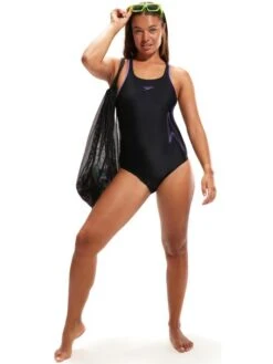 Speedo Racerback One Piece - Boom Logo/Miami Lilac -Aqua Fit Wear 00304315134 4