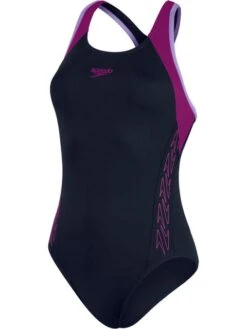 Speedo Flyback One Piece - Hyperboom/Berry/Miami Lilac
