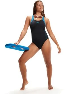 Speedo Flyback One Piece - HyperBoom/Bolt/Dove -Aqua Fit Wear 00305015160 2