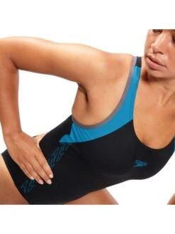 Speedo Flyback One Piece - HyperBoom/Bolt/Dove -Aqua Fit Wear 00305015160 6