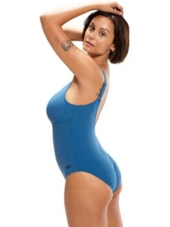 Speedo Shaping One Piece - AquaNite Aegean Blue -Aqua Fit Wear 00307015427 7