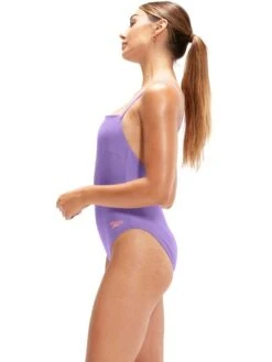 Speedo Adjustable Thinstrap One Piece - Miami Lilac -Aqua Fit Wear 00307715428 5