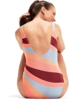 Speedo U-Back One Piece - Soft Coral/Nectarine 14 Speedo U-Back One Piece - Soft Coral/Nectarine -Aqua Fit Wear 00308914497 4