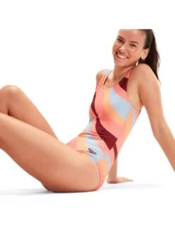 Speedo U-Back One Piece - Soft Coral/Nectarine 13 Speedo U-Back One Piece - Soft Coral/Nectarine -Aqua Fit Wear 00308914497 5