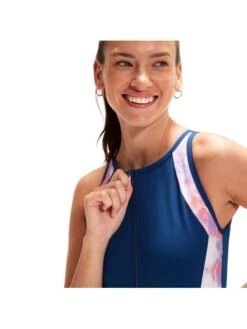 Speedo Panel Hydrasuit One Piece - Soft Coral/Miami Lilac 19 Speedo Panel Hydrasuit One Piece - Soft Coral/Miami Lilac -Aqua Fit Wear 00309114496 5