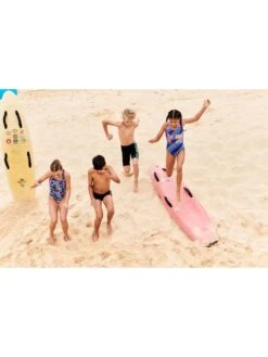 Speedo Panel Jammers - Flame/Yellow/Green -Aqua Fit Wear 00316214735 6