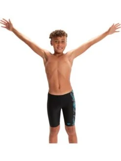 Speedo Panel Jammers - Bolt/Dove Grey -Aqua Fit Wear 00316706879 4