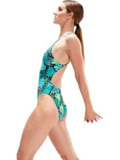 Speedo Leaderback One Piece - Aquarium/Aquasplash 13 Speedo Leaderback One Piece - Aquarium/Aquasplash -Aqua Fit Wear 00317315206 2