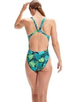 Speedo Leaderback One Piece - Aquarium/Aquasplash 14 Speedo Leaderback One Piece - Aquarium/Aquasplash -Aqua Fit Wear 00317315206 3