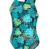 Speedo Leaderback One Piece - Aquarium/Aquasplash 1 Speedo Leaderback One Piece - Aquarium/Aquasplash -Aqua Fit Wear 00317315206 8