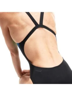 Speedo Leaderback One Piece - Chroma Blue/Fake Green/Aquasplash -Aqua Fit Wear 00317615198 5