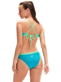 Speedo Solid Waistband Briefs - Aquarium/Fake Green -Aqua Fit Wear 00318215501 6