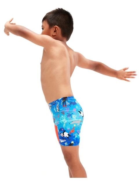 Speedo Jammers - Coral/Cobalt 5 Speedo Jammers - Coral/Cobalt - Image 3