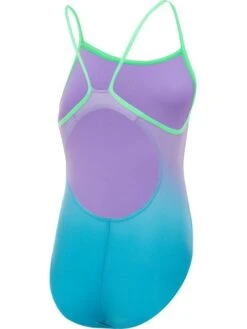 Speedo Thinstrap One Piece - Ombre Miami Lilac/Aquarium -Aqua Fit Wear 00340715799 1