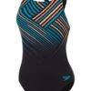 Speedo Medalist One Piece - Aquarium/Siren -Aqua Fit Wear 00346415856