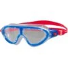 Speedo Junior Biofuse Rift Swim Mask - Clear/Red/Blue -Aqua Fit Wear 01213c811
