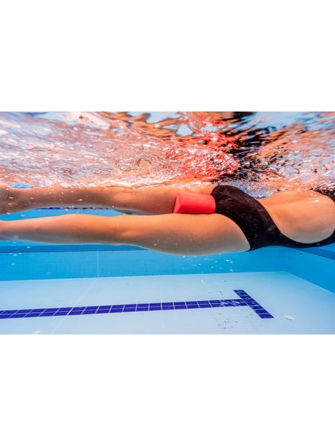 Speedo Elite Pullbuoy - Lava Red/True Navy 4 Speedo Elite Pullbuoy - Lava Red/True Navy - Image 2