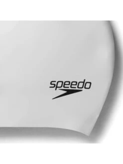 Speedo Long Hair Swim Cap - Grey Metallic -Aqua Fit Wear 0616814561 2