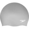 Speedo Long Hair Swim Cap - Silver -Aqua Fit Wear 061681731