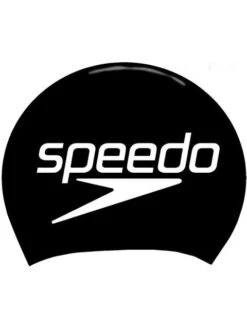 Speedo Long Hair Logo Swim Cap