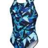 Speedo Powerback One Piece - Chrome Blue/Aquarium -Aqua Fit Wear 0618715048