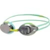 Speedo Opal Junior Goggles - Mirror/Fluro Green/Lazer Lemon/Marine Blue -Aqua Fit Wear 08374h326