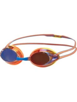 Speedo Opal Junior Goggles - Mirror/Fluro Orange/Lazer Lemon/Bondi Blue