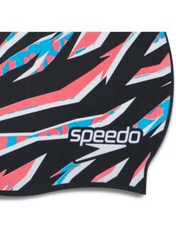Speedo Junior Printed Swim Cap - Siren -Aqua Fit Wear 08386h070 2