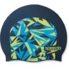 Speedo Boom Junior Swim Cap - Pool/Bright Zest -Aqua Fit Wear 08386h206