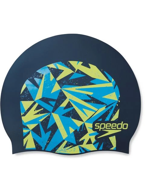 Speedo Boom Junior Swim Cap - Pool/Bright Zest 3 Speedo Boom Junior Swim Cap - Pool/Bright Zest