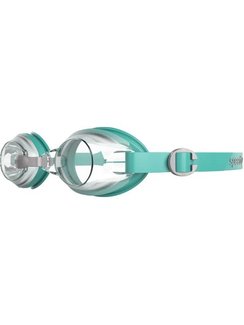 Speedo Jet Goggles - Clear/Jade/Silver 4 Speedo Jet Goggles - Clear/Jade/Silver - Image 2