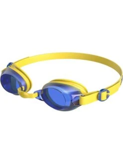 Speedo Jet Junior Goggles - Neon Blue Tint/Empire Yellow