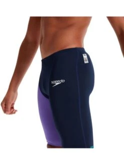 Speedo Fastskin Junior Endurance+ High Waisted Jammers - Navy/Aquarium/Miami Lilac -Aqua Fit Wear 09733h577 7