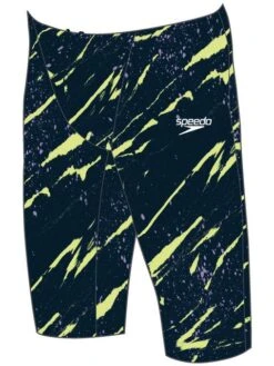 Speedo Fastskin Junior Endurance+ High Waisted Jammers - Navy/Miami Lilac/Spritz