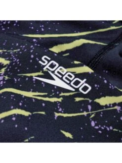 Speedo Fastskin Junior Endurance+ High Waisted Jammers - Navy/Miami Lilac/Spritz -Aqua Fit Wear 09733h579 3