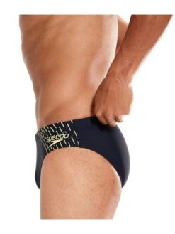 Speedo 7cm Briefs - Medley Logo True Navy/Spritz -Aqua Fit Wear 0973906873 12