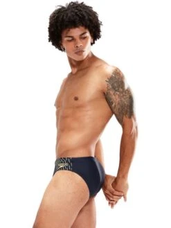 Speedo 7cm Briefs - Medley Logo True Navy/Spritz -Aqua Fit Wear 0973906873 8