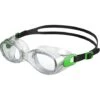 Speedo Futura Classic Clear Goggles - Fluro Green & Clear -Aqua Fit Wear 10898b568
