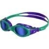 Speedo Futura Biofuse Flexiseal Junior Mirrored Goggles - Violet & Emerald -Aqua Fit Wear 11593f273