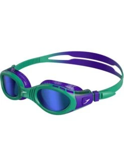 Speedo Futura Biofuse Flexiseal Junior Mirrored Goggles - Violet & Emerald