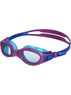 Speedo Futura Biofuse Flexiseal Junior Tinted Goggles - Purple Vibe & New Surf