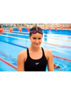 Speedo Junior Futura Biofuse Flexiseal Goggles - Red Tint/True Navy/Fed Red -Aqua Fit Wear 11595d835 4