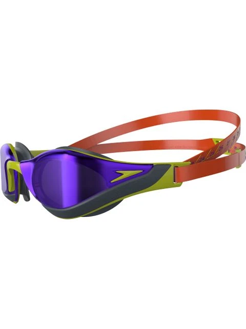 Speedo Fastskin Pure Focus Goggles - Violet Gold Mirror/Atomic Lime/Salso 4 Speedo Fastskin Pure Focus Goggles - Violet Gold Mirror/Atomic Lime/Salso - Image 2