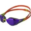 Speedo Fastskin Pure Focus Goggles - Violet Gold Mirror/Atomic Lime/Salso -Aqua Fit Wear 11778g785
